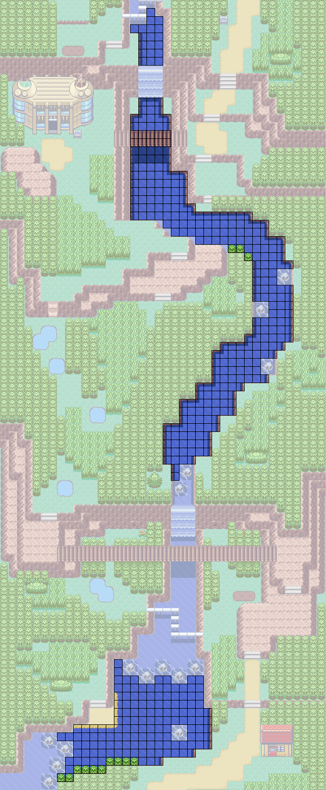 Mapa Route 119